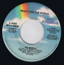 Ready For The World Oh Sheila 45 rpm I&#39;m The One Who Loves You Canadian Pressing - £3.16 GBP