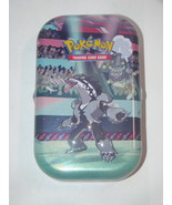 (1) Pokemon (Empty) Mini Tin (1) Art Card (Obstagoon) (1) Metallic Pokem... - $16.34 CAD