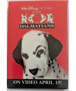 Walt Disney Pictures&#39; 101 Dalmatians On Video Pinback  - $4.95
