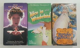 Childrens Vhs Movie Bundle Of 3 Titles See Description For Titles - £7.58 GBP