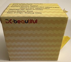 DC Beautiful Wooden Puzzle Box - $9.99
