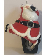 Hallmark Santa Claus Singing With Speaker Christmas Decoration XM1 - £11.15 GBP