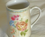 Floral Daze Stoneware Coffee Mug Tea Cup American Atelier - $12.86