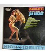JAN AUGUST LATIN PIANO ACCENT SR-60618 LP VINYL RECORD - £4.61 GBP