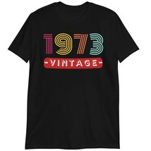 1973 Vintage 50th Birthday T-Shirt Dark Heather - £15.59 GBP+