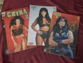 Lot of 3 Chyna II First issue 1 a b variants wwf wrestling - $29.00