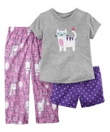 Carter&#39;s Brand ~ Youth Size 3T ~ Three (3) Piece Pajamas ~ Sleepwear - $23.38