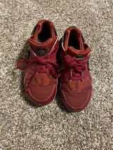 Nike Huarache Youth Running Shoes Red/Black Size 1.5 Y US - $25.74