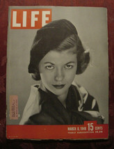 LIFE March 8 1948 Gaby Bouche Stafford Cripps Carl Hall Madison Square Garden - £9.32 GBP