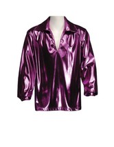 Men&#39;s Disco Shirt Theatrical Quality, Fuchsia, Large - £55.05 GBP+
