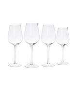 Godinger Wine Glasses Clear 4-Piece Lead-Free Crystal 17 oz. Holiday Party - $52.99