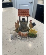 Wishing Well And Animals - $14.03