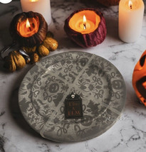 13th &amp;Elm Halloween Melamine Dinner Plates Set Of 4 Bats Pumpkins Ghosts Snakes - £34.73 GBP