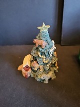 Vintage Carolyn Carpin&#39;s Storybook Collection Noah&#39;s Ark Chritmas Tree Resin... - $9.70