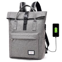 Anti-theft Backpack USB Charging Men Laptop Backpacks For Teenagers - £36.92 GBP