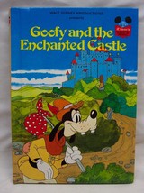 Vintage Walt Disney Goofy And The Enchanted Castle Wonderful World Book 1980&#39;s - £11.68 GBP