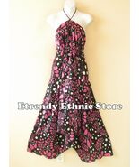2D112 - Pink Versatile Silk Multi Wear Scarf Women Maxi Dress, Skirt, Ma... - $24.90
