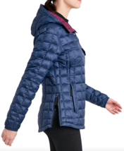 HFX Women Marine Navy Hooded Pullover Packable Puffer Jacket Size XL NEW $150 - £102.69 GBP