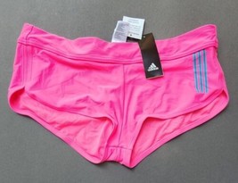 Adidas Sporty Sport Swim Bottom Swimsuit Sz XL Neon Pink &amp; Blue - £28.91 GBP
