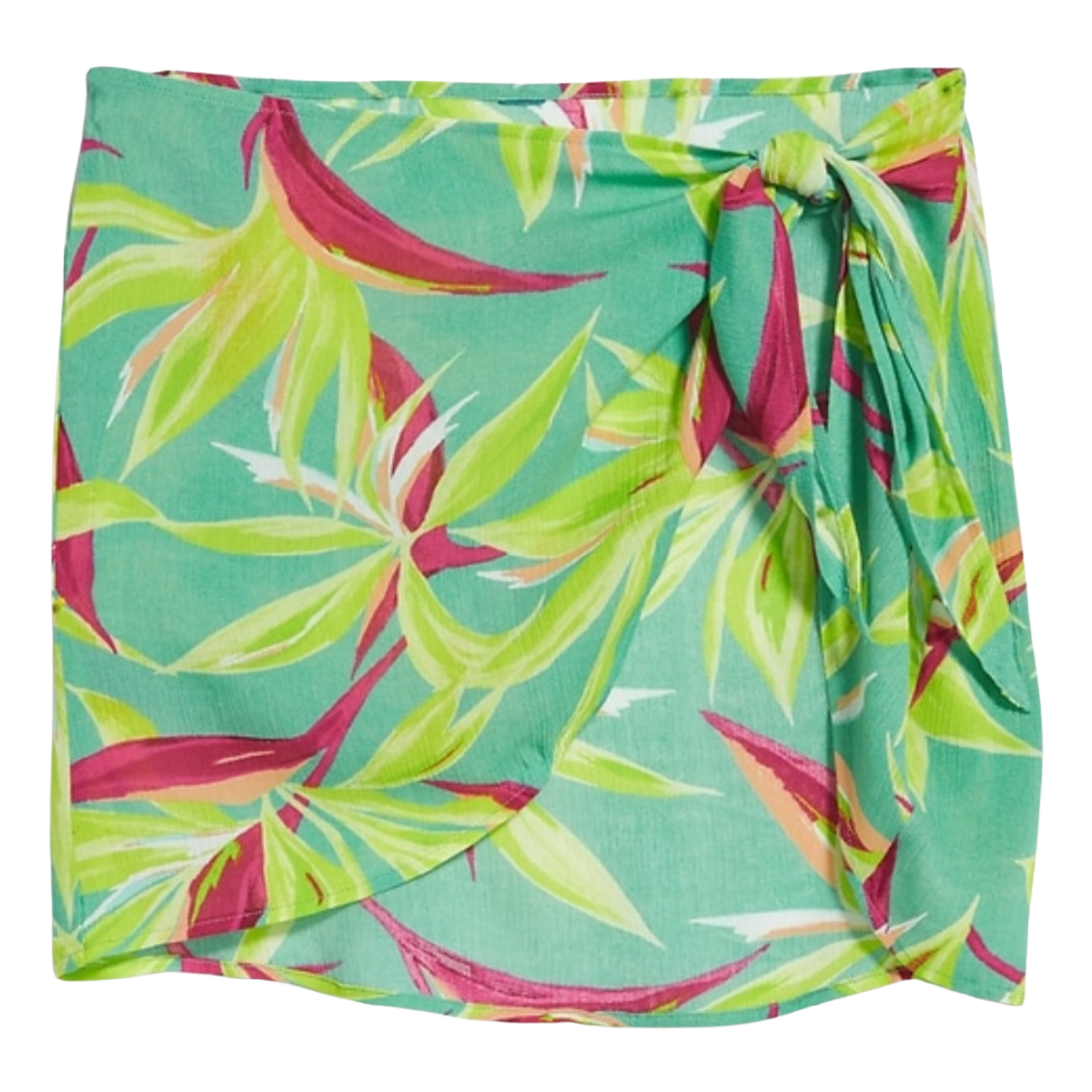 Sarong Swim Skirt High-Waisted Wrap-Front Gauze for Women Pool Beach Sum... - $22.00