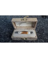 S&amp;D Leopard Pocket Knife In Gift / Display Box With Clasp - $280.07 MXN