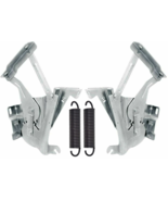 OER OE Style Hood Hinge and Spring Set 1957 Chevy Bel Air 150 210 Nomad Models - $278.98