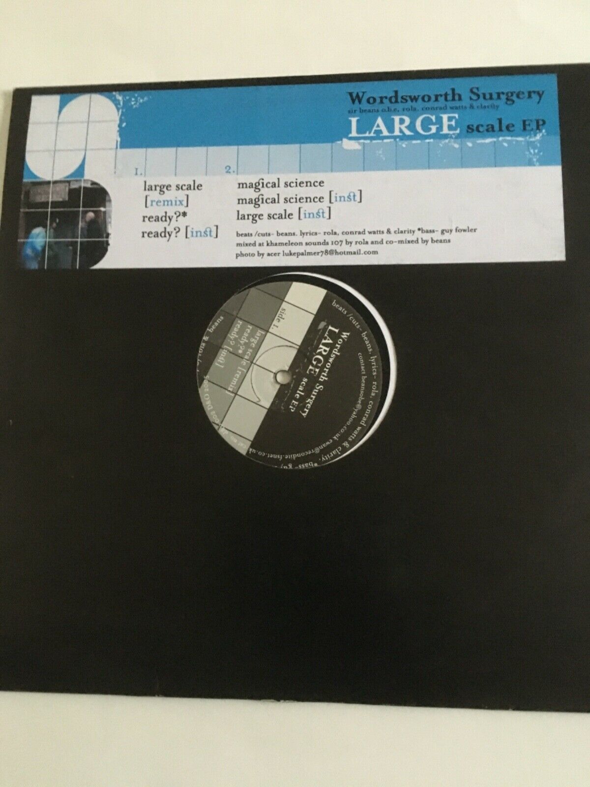 Wordsworth Surgery: Large Scale Ep.  12 vinyl **good con*** - $13.79