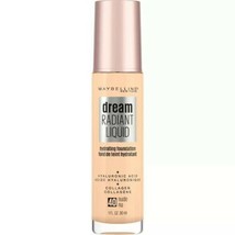 Maybelline Dream Radiant Liquid Hydrating Foundation 1.0 Oz, #40 Nude - £7.36 GBP