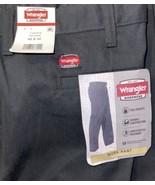 Wrangler Workwear Men’s 42x32 Premium Relaxed Fit Work Black Pants Tool ... - £23.23 GBP