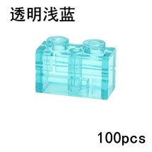 CLEAR BLUE Wall Doors Windows MOC Parts Kit bricks Building Blocks Set 100 PCS - £11.82 GBP