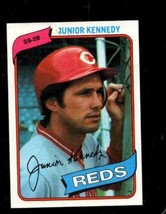1980 Topps #377 Junior Kennedy Exmt Reds Nicely Centered *X90708 - £1.93 GBP