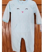 Carter’s ~ 6 Months Baby ~ One (1) Piece Sleeper ~ Mint Green White Dots... - $285.35 MXN