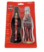 Coca-Cola Ceramic Roller Ball Black Ink Pen Collector Tin 1996 Sealed Vi... - £9.63 GBP