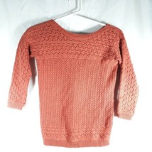 Sparrow Burnt Orange Sweater Womens Size S - £20.77 GBP