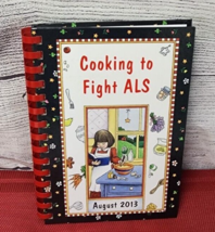 Buernheide &amp; Williams KANSAS Family Cookbook COOKING TO FIGHT ALS 2013 Comb - £7.46 GBP