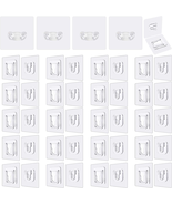 Double Sided Adhesive Hooks|20 Pack + 4 Pack Wall Hanger Holder|13.2Lb M... - $14.54