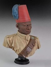 1/10 BUST Resin Model Kit African Policeman Soldier Unpainted OD1 - £18.51 GBP
