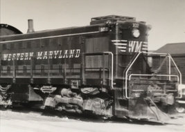 Western Maryland Railway Railroad WM #102 Alco S-1 Locomotive Photo Baltimore MD - £7.55 GBP