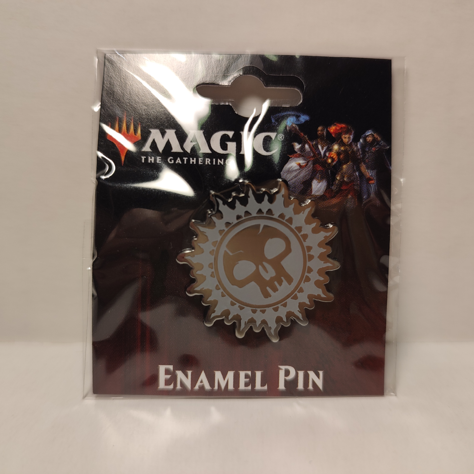 Magic the Gathering Black Swamp Mana Enamel Pin Official MTG Badge - $13.53