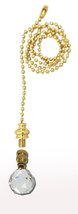 Royal Designs Celling Fan Pull Chain Beaded Ball Extension Chains with Decorativ - £17.64 GBP+