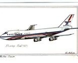 United Airlines Boeing 747 Collector Series Postcard - £7.79 GBP
