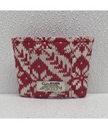 Eddie Bauer Down Quilted Nylon Drink Sleeve Red &amp; White - $29.60
