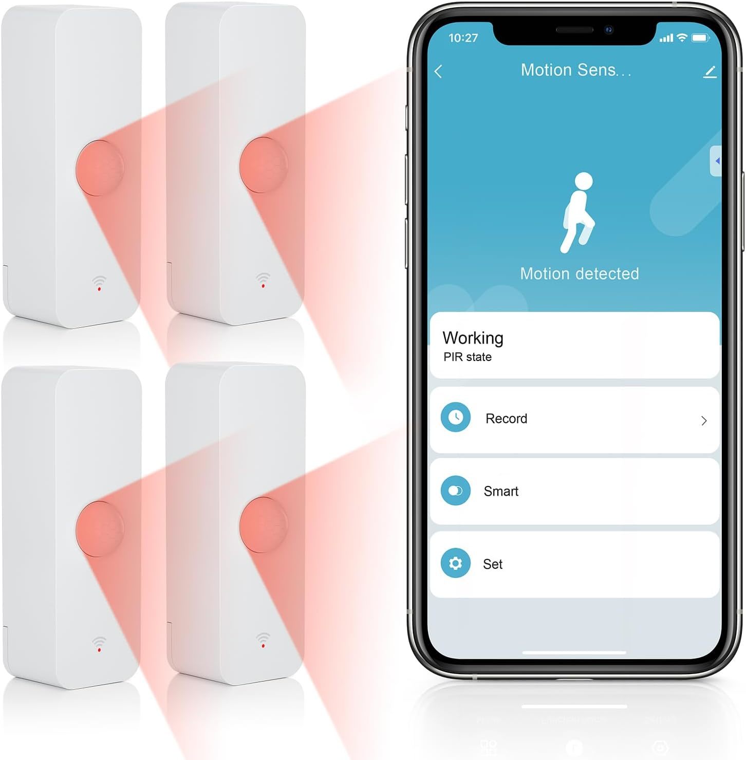 Infrared Motion Sensor, Wireless Home Security System, Smart Motion Dete... - $35.94