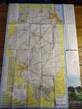 Vintage 2003-2004 Illinois Official Highway Map Brochure - £17.40 GBP