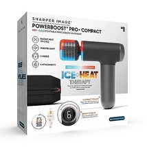 Sharper Image - PowerBoost Pro Hot and Cold Compact - Black - £40.25 GBP