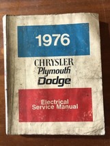1976 Chrysler Plymouth Dodge Electrical Service Manual includes Rev bull... - $18.65