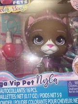 VIP Mega Pets Nyla Color Boost Styling Head IMC Toys 30+ Accessories See Descrip - £31.46 GBP
