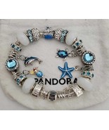 Cruise Ship, Tropical Drink,  -  Authentic Pandora bracelet - $203.73 CAD