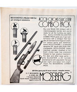 1977 Mossberg Model 500 Shotgun Advertisement Hunting Vintage Firearms E98K - €17,05 EUR