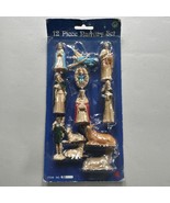 Nativity Set 12 PC Christmas 1990s NOS New - $40.43 CAD